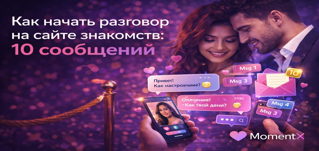 Как начать разговор на сайте знакомств: 10 сообщений, которые почти всегда получают ответ